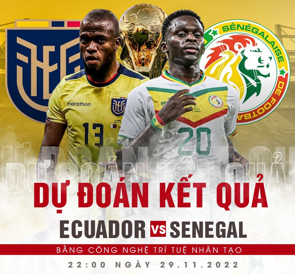 Soi Kèo Ecuador vs Senegal: Nhận Định, Tỷ Lệ Kèo và Dự Đoán 2022