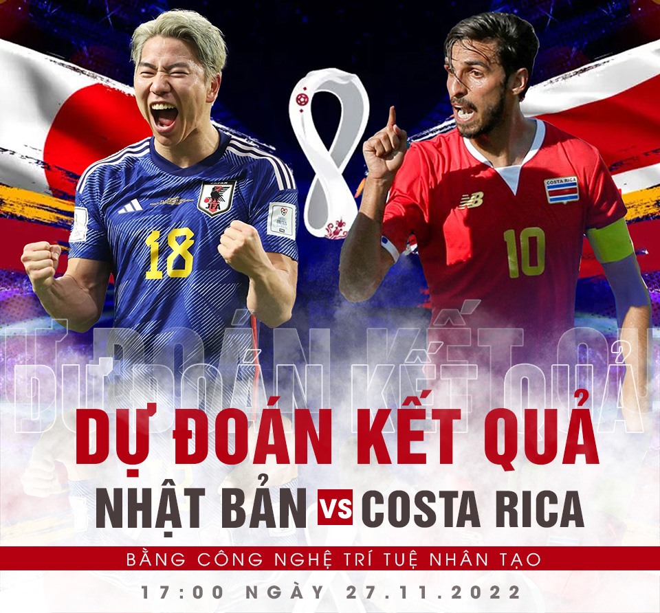 Kèo Nhật Bản vs Costa Rica: Nhận định và Dự đoán kết quả World Cup 2022