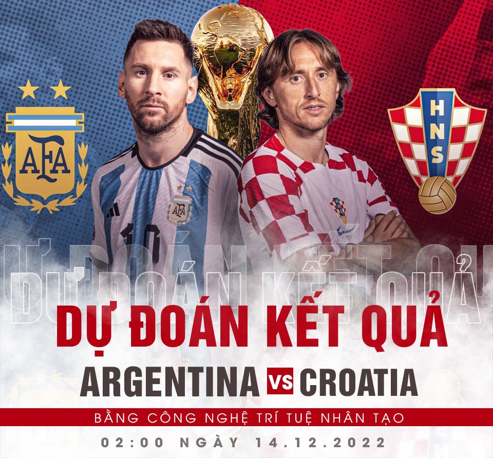 Dự đoán tỷ số Croatia vs Argentina: Trận chiến căng thẳng tại World Cup 2022