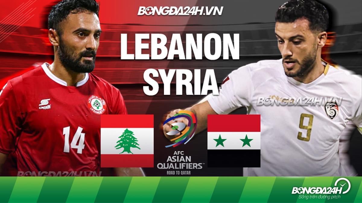 Nhận định trận đấu Syria vs Lebanon: Phân tích và soi kèo chi tiết 2022