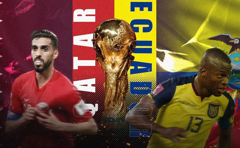 Trận đấu Qatar vs Ecuador: Cơ hội chiến thắng của đội chủ nhà tại World Cup 2022