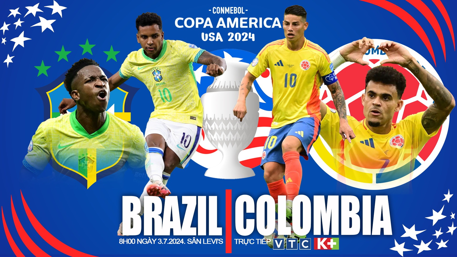 Dự đoán kèo Brazil vs Colombia: Nhận định chuyên sâu và tỷ lệ cược mới nhất