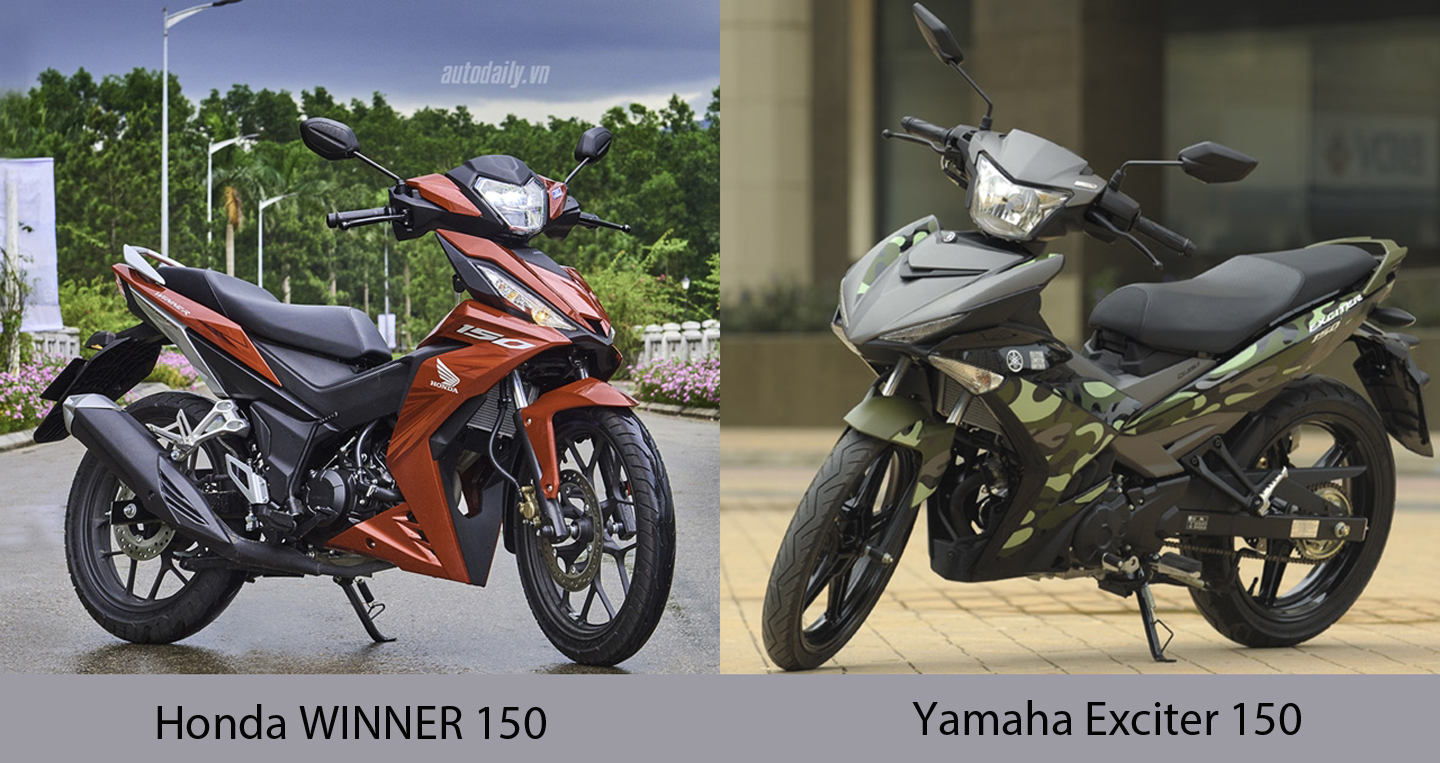 So sánh Honda Winner 150 và Yamaha Exciter 150: Chi tiết và khác biệt nổi bật