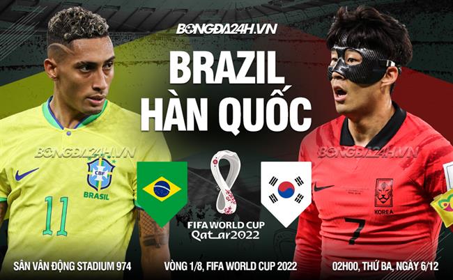 Soi kèo trận đấu Hàn Quốc vs Brazil: Phân tích phong độ và dự đoán kết quả