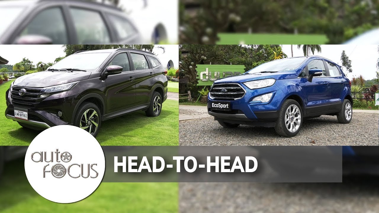 ford ecosport vs toyota rush