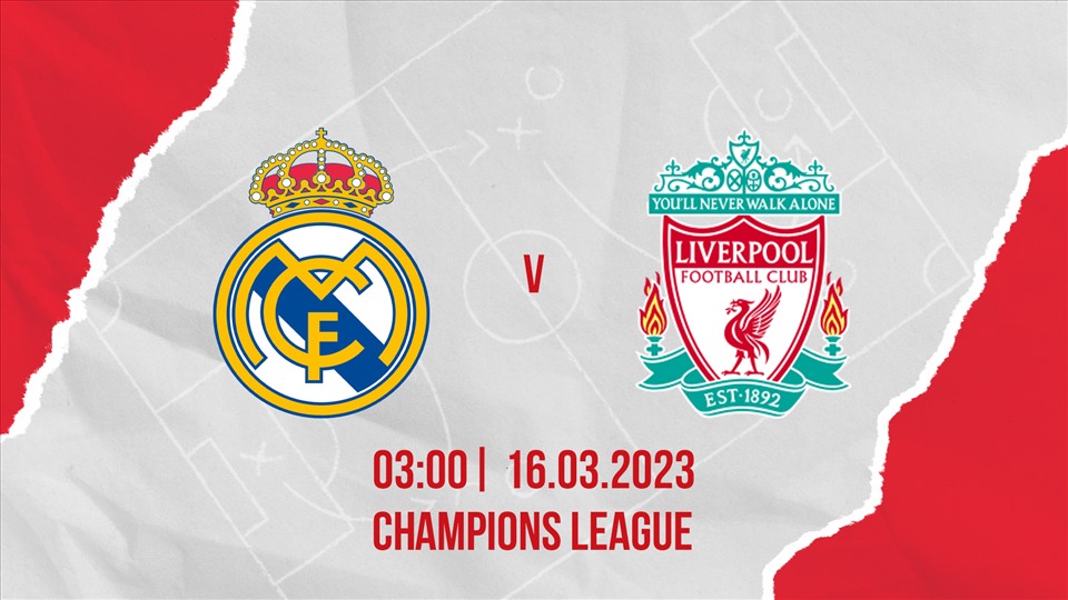 Link Sopcast Real Madrid vs Liverpool: Xem trực tuyến trận đấu ngày 15 tháng 3