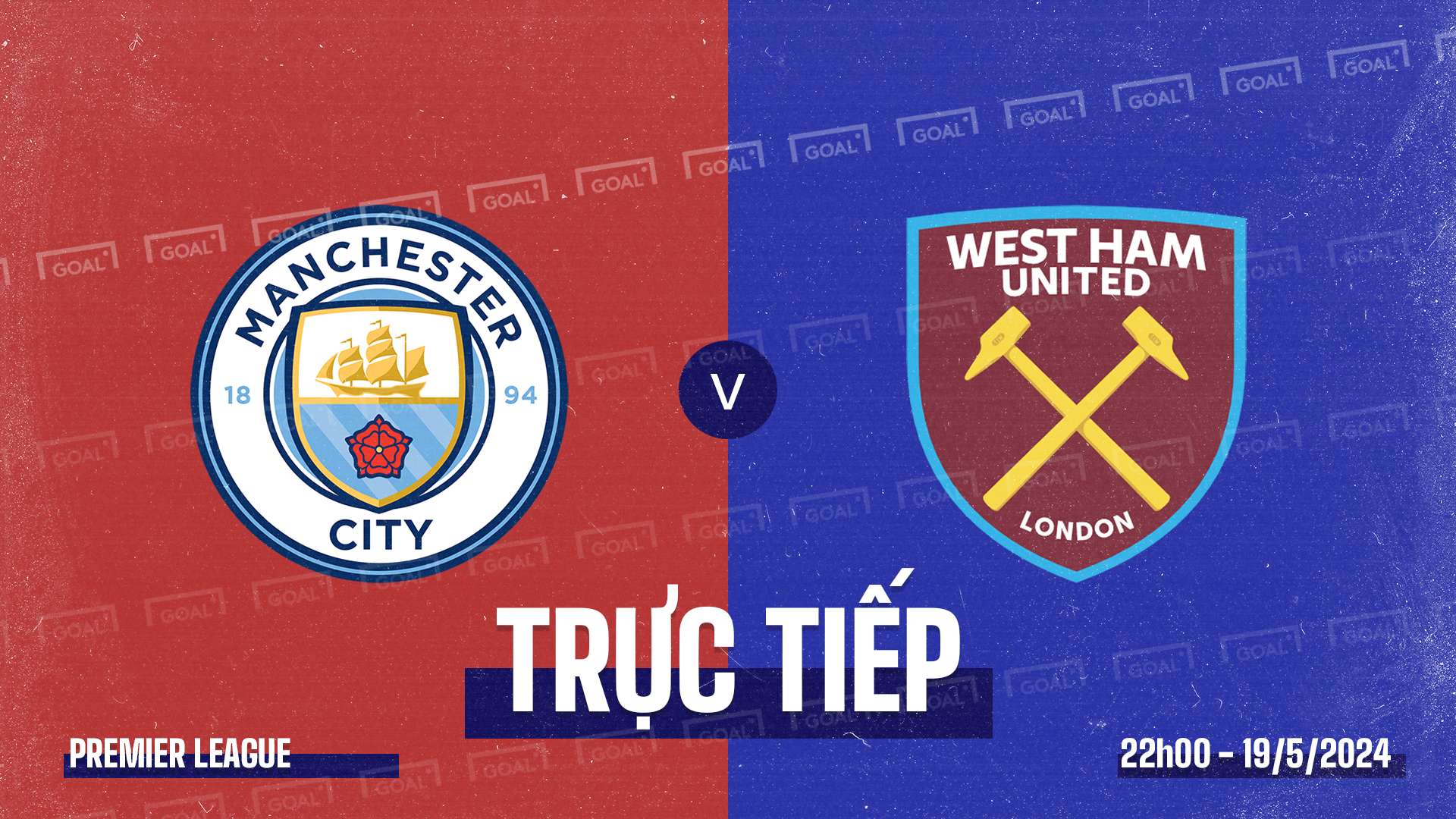 Trực tiếp bóng đá Man City vs West Ham: Link Sopcast xem siêu mượt tối nay